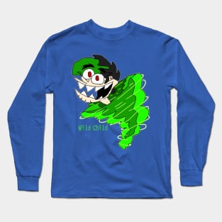 Ancel The Wild Child | AngelAnimates Long Sleeve T-Shirt